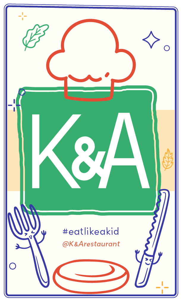 K&A Menu Front